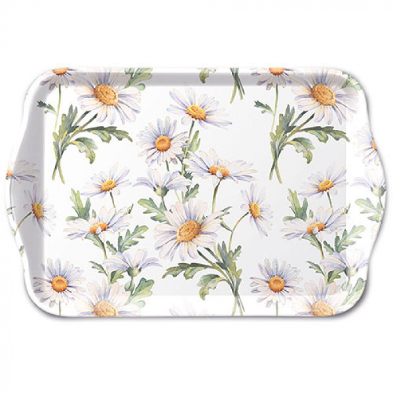 beautiful daisies tray